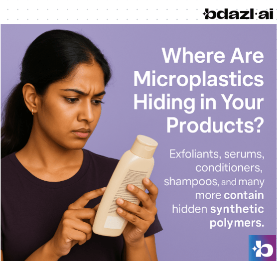 The Plastic You Can’t See: Microplastics in Skincare and Haircare Products